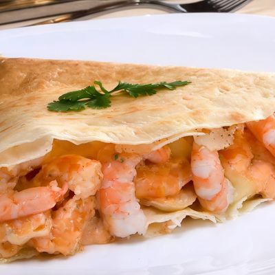 Shrimp Crepe