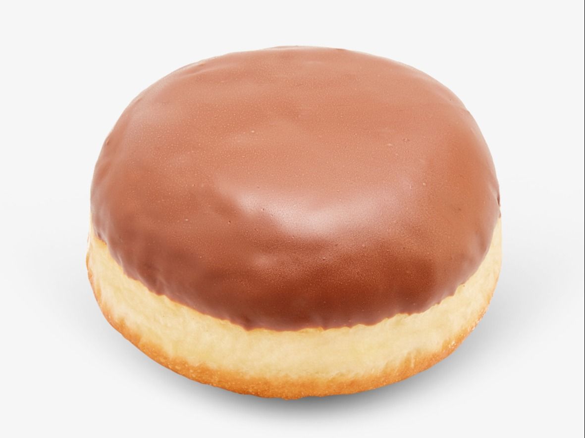 Boston Cream Filled Donut