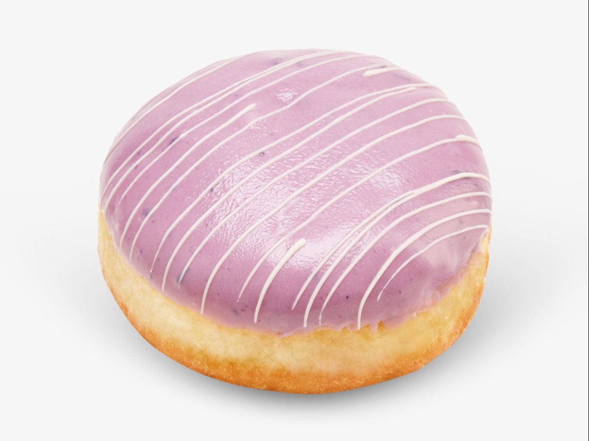 Blueberry Filled Donut