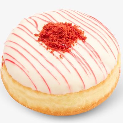 Red Velvet Filled Donut