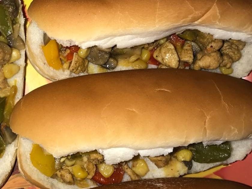 Chicken Shawarma Sandwich Medium Size
