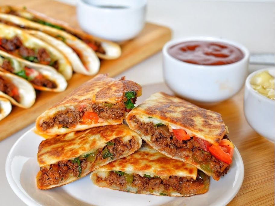 Quesadilla de manzo