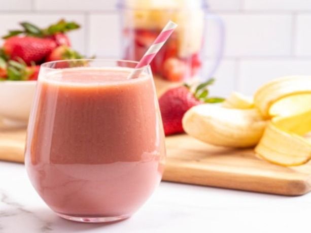Banana Strawberry Milk