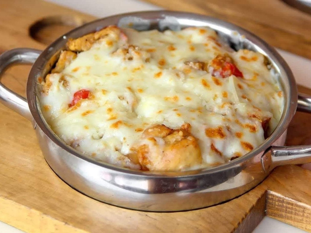 Fried Chicken Pasta