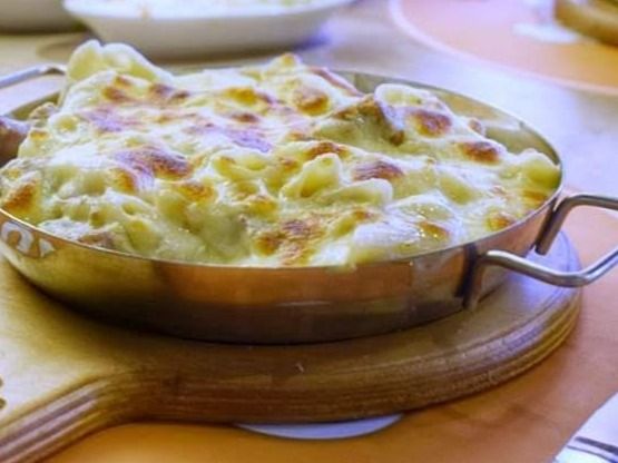Fries Pan With Cheese