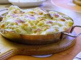 Fries Pan With Cheese
