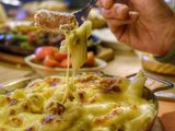 Sausage Pan with Cheese