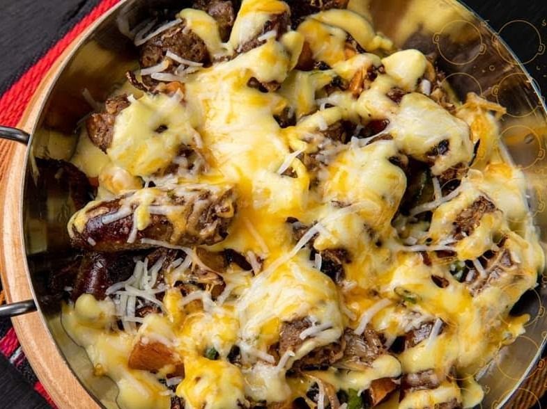 Liver Pan with Cheese