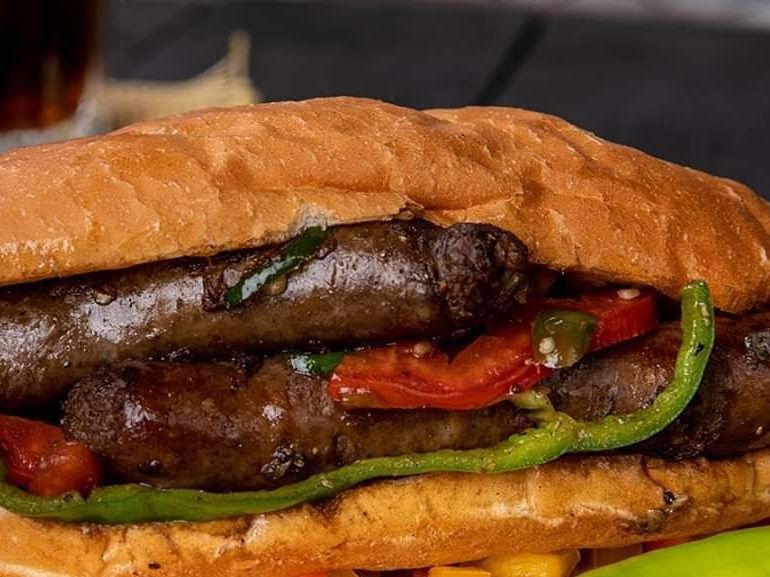 Alexandrian Sausage Fino Sandwich