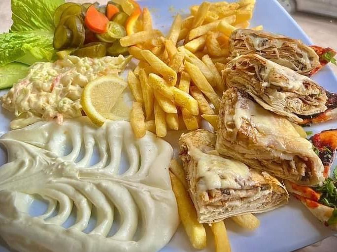 Extra Chicken Shawerma Meal