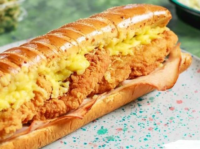 Fried Chicken French Sandwich