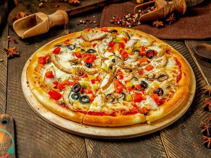Chicken Shawerma Pizza