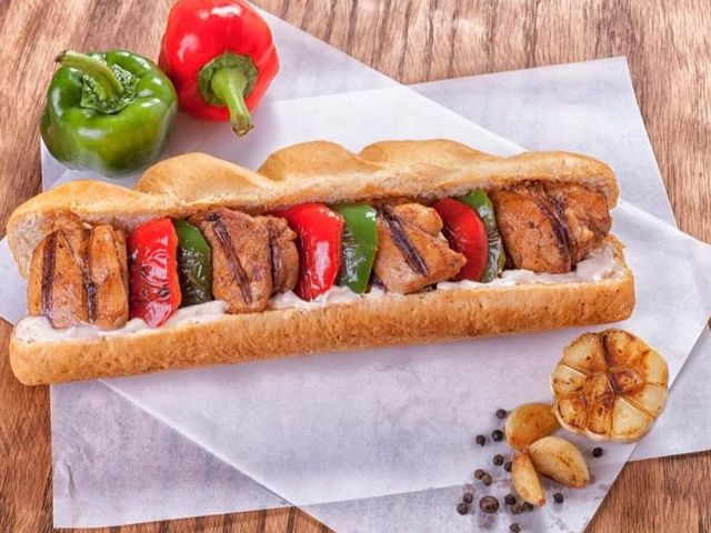 Shish Tawook French Sandwich