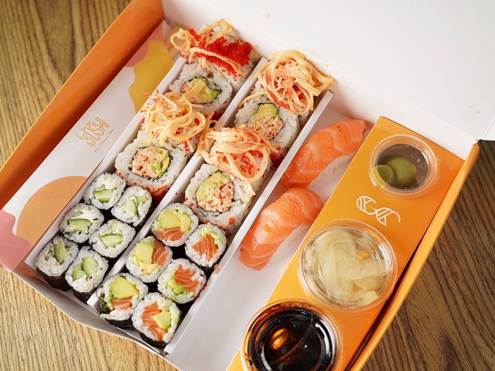 Time for sushi delivery service in uae talabat