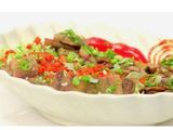Herring salad with Sesame paste and vegetables
