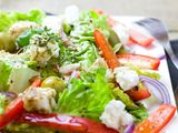 Marinated tomato salad