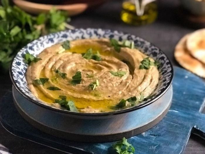 Baba Ghannoug salad