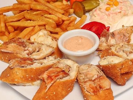 Fried Chicken Shawerma Meal
