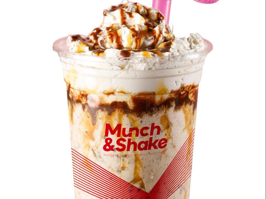 Peanut Butter And Caramel Milkshake