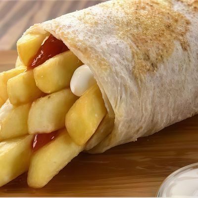 Saj French Fries With Cheese