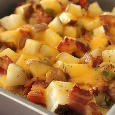 Potato Meal With Chicken Cubes