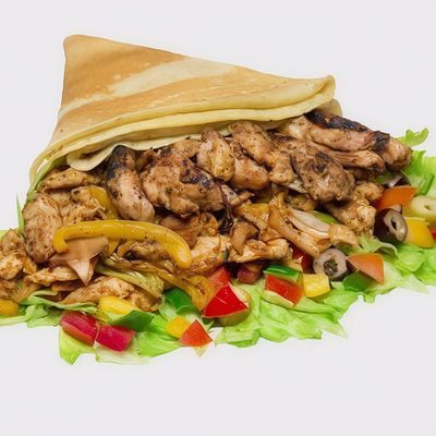 Chicken Shawerma Crepe