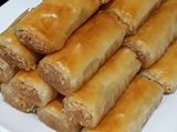 Golash Fingers With Honey Stuffed With Basbousa And Konafa