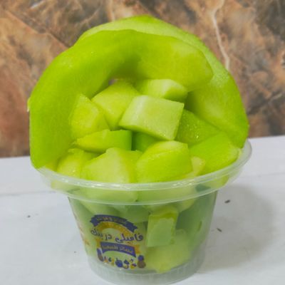 شمام مع آيس كريم صندوق