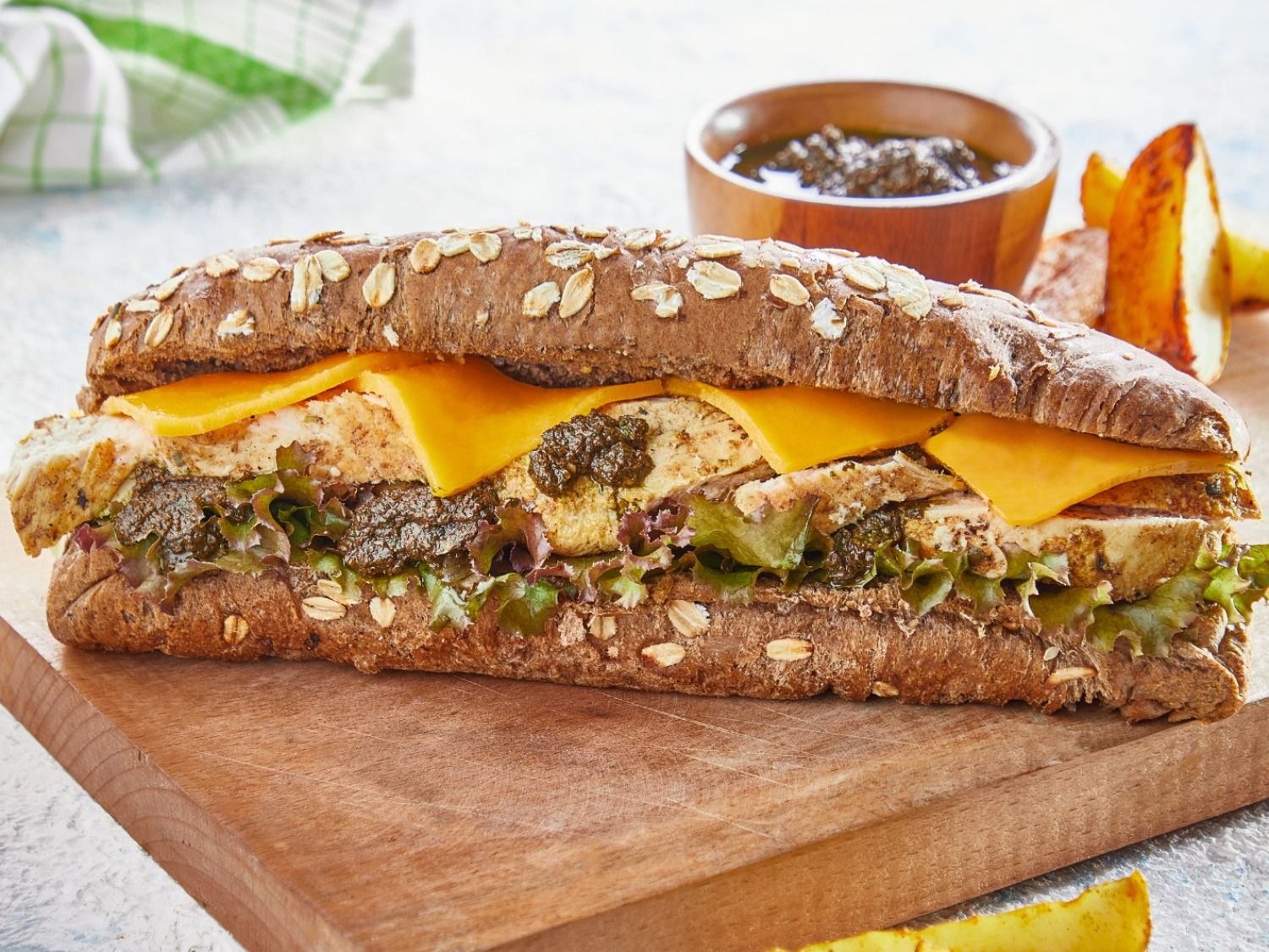 Chicken Pesto Sandwich