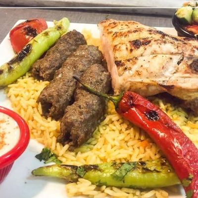 Quarter Chicken With Kofta 1/8 Kilo