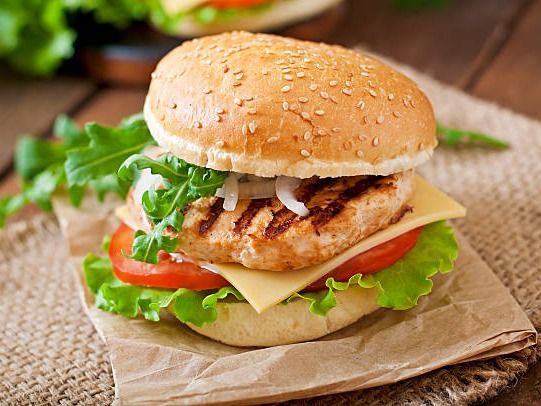 Grilled Chicken Burger Sandwich