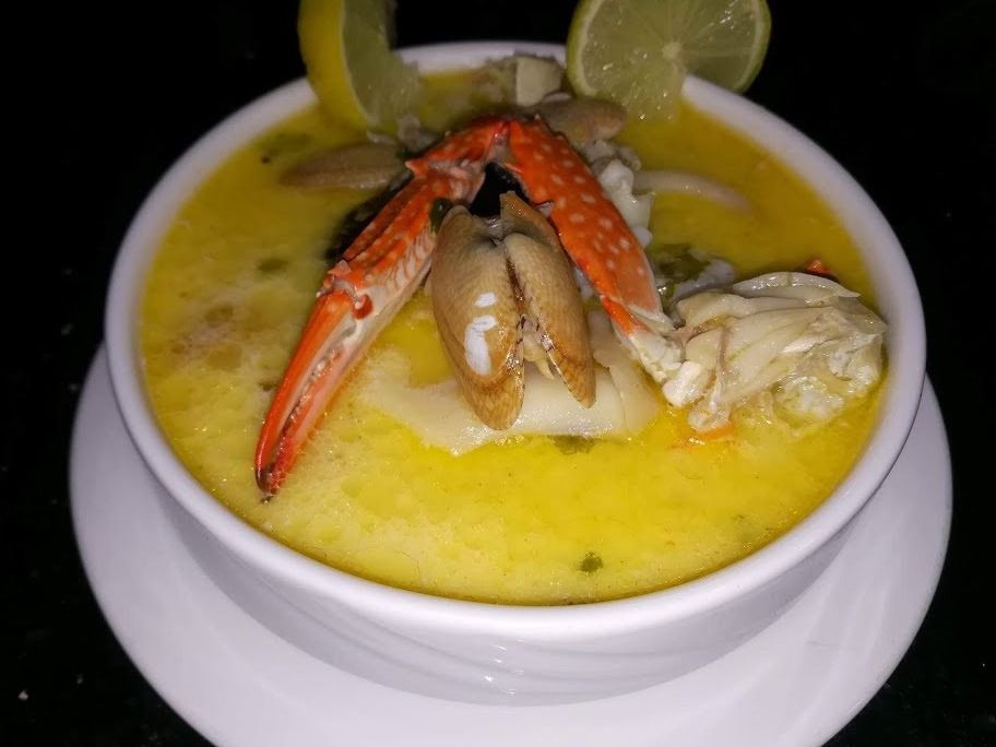 Seafood Soup 1 Sayadia Rice 1 Tahini