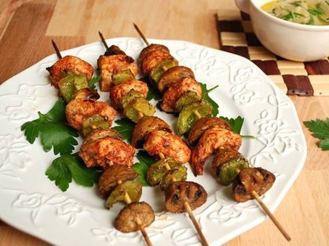 3 Shish Fillet Skewers 3 Shrimp Kofta Sticks 1 Sayadia Rice Tahini
