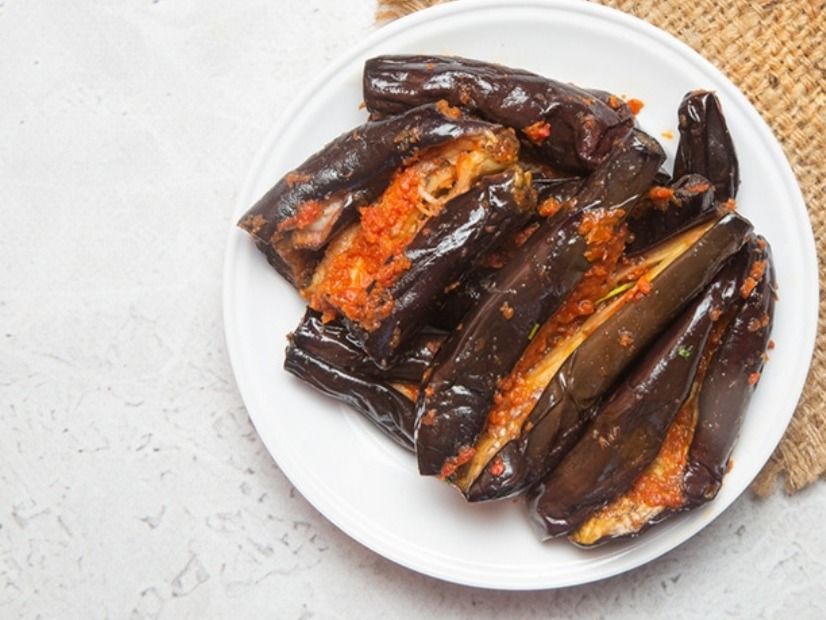 Eggplant Plate