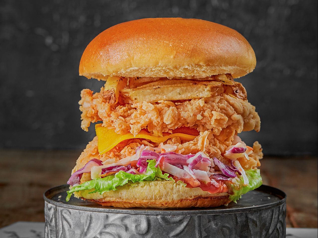 Double Crispy Chicken Jumbo Sandwich