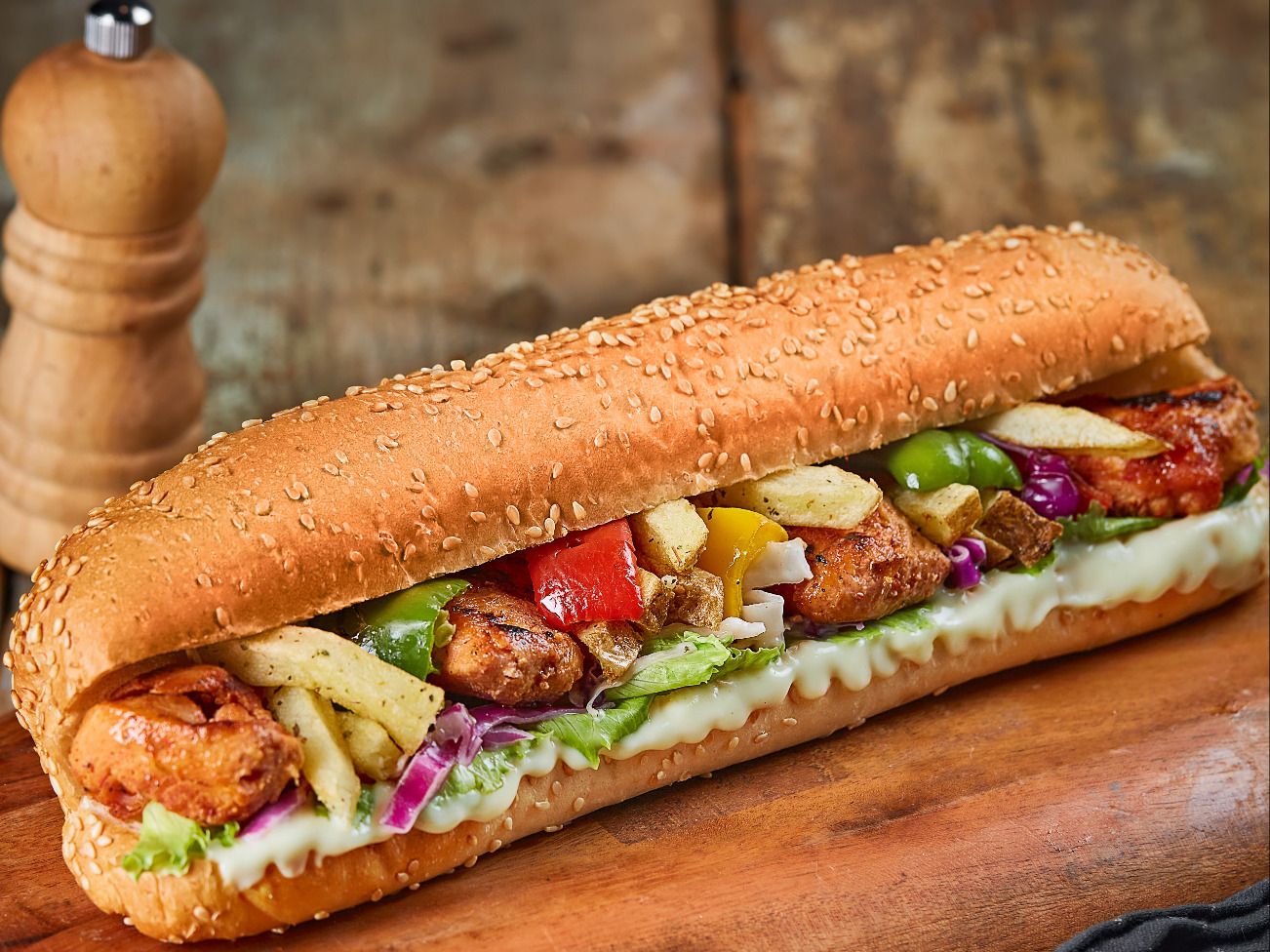 Shish Tawook Jumbo Sandwich