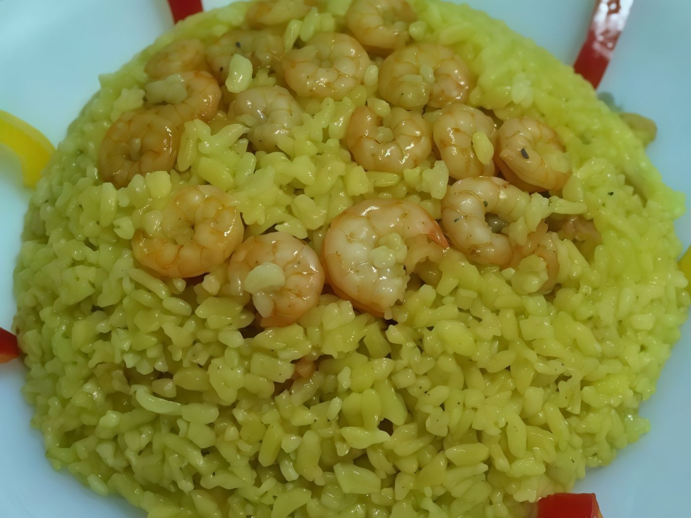 Shrimp Rice With Tahini And 1 Pepsi