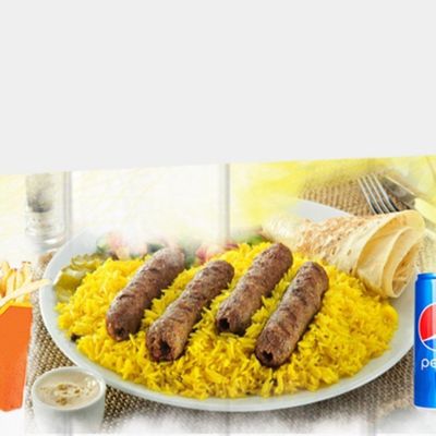 Kofta Meal Offer With Pepsi
