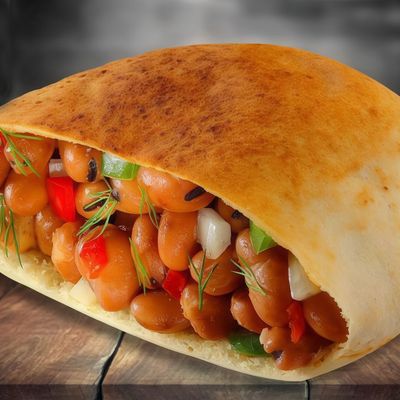 Foul Damietta Sandwich