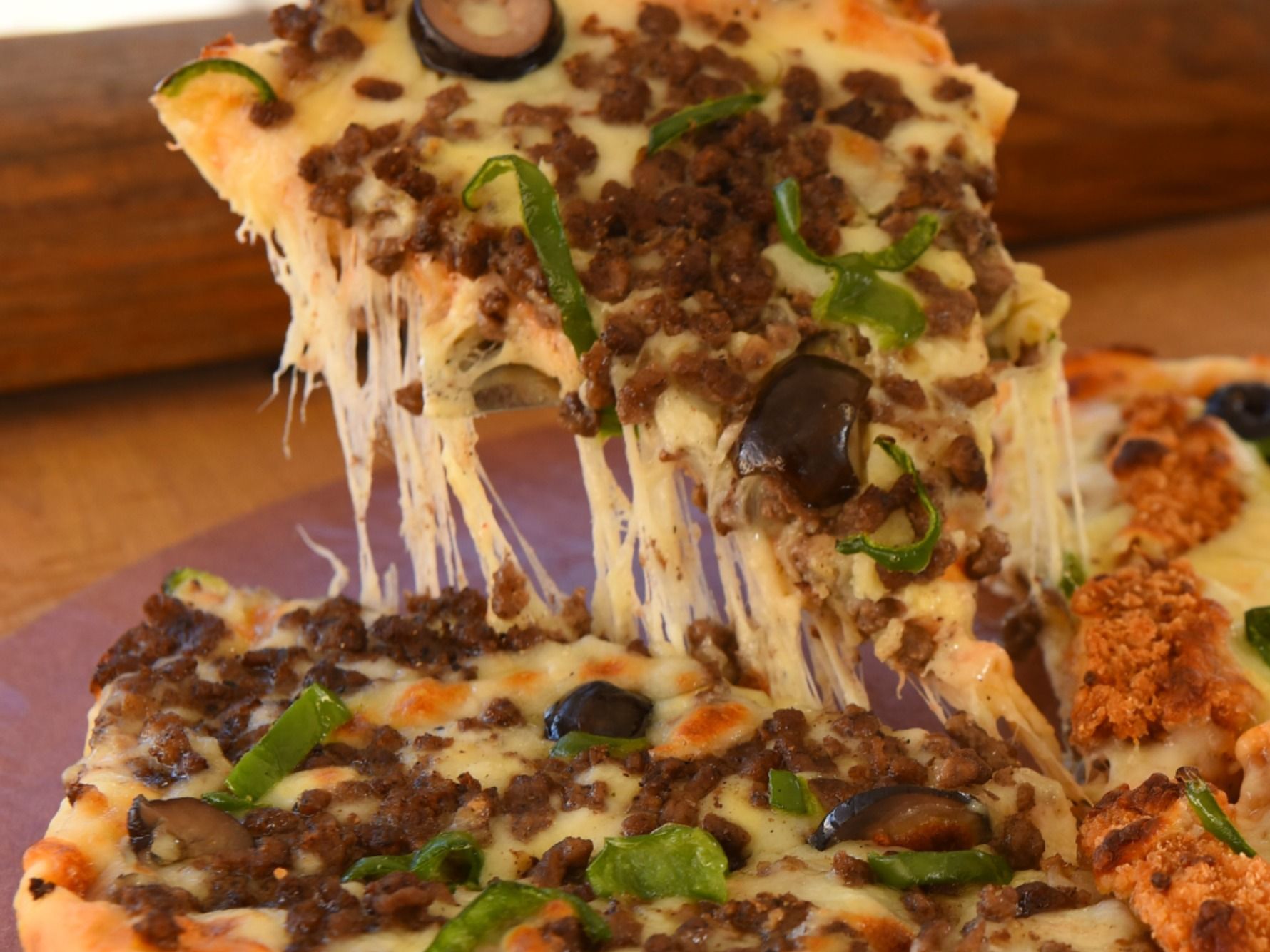 Minced Meat Pizza
