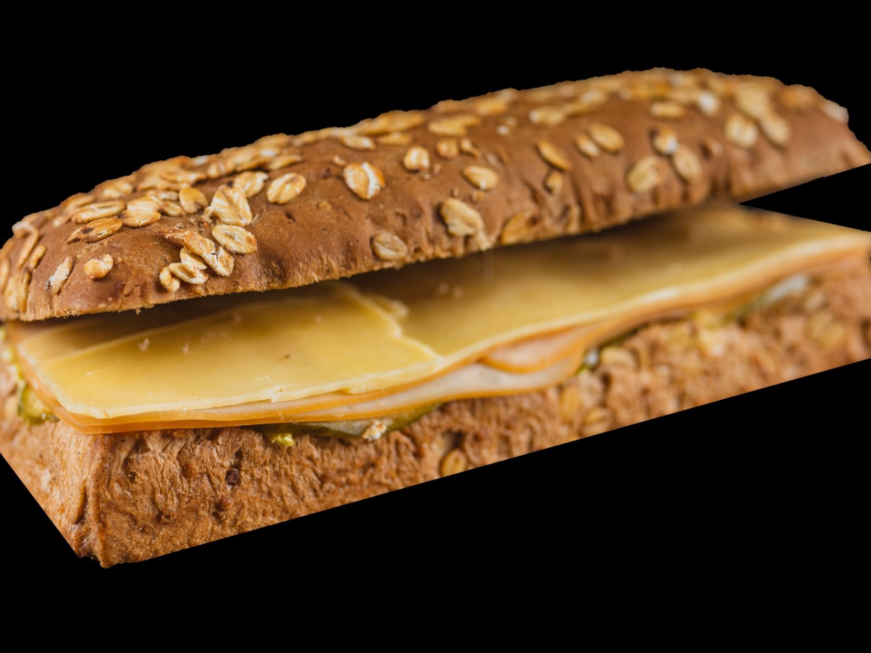 Turkey & Cheese Brown Sandwich
