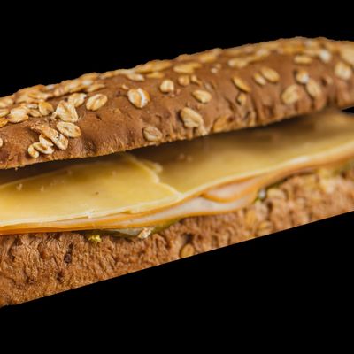 Turkey & Cheese Brown Sandwich