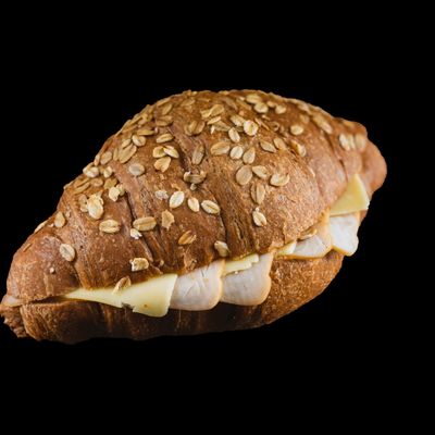Turkey & Cheese Brown Croissant