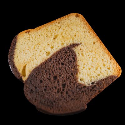 Marble Pound Cake Slice