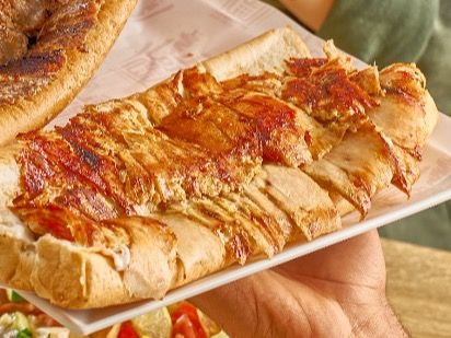 chicken shawerma Sandwich french bread