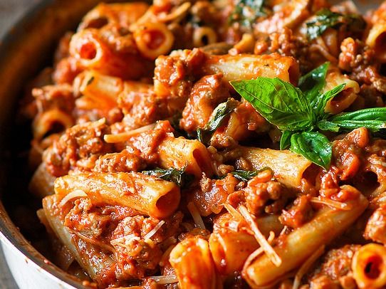 Oriental Sausage Pasta