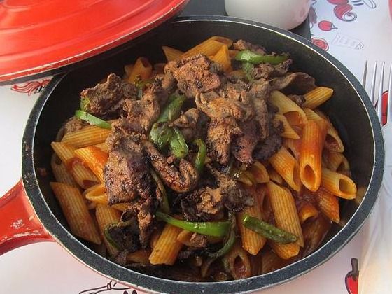 Pasta with Liver