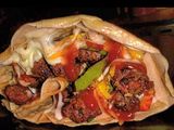 Oriental Sausage Crepe