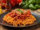 Liver Spaghetti Pasta Dish