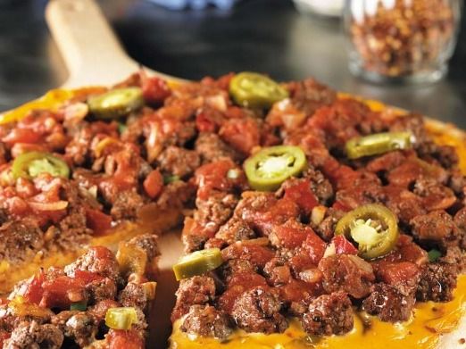 Minced Meat Pizza